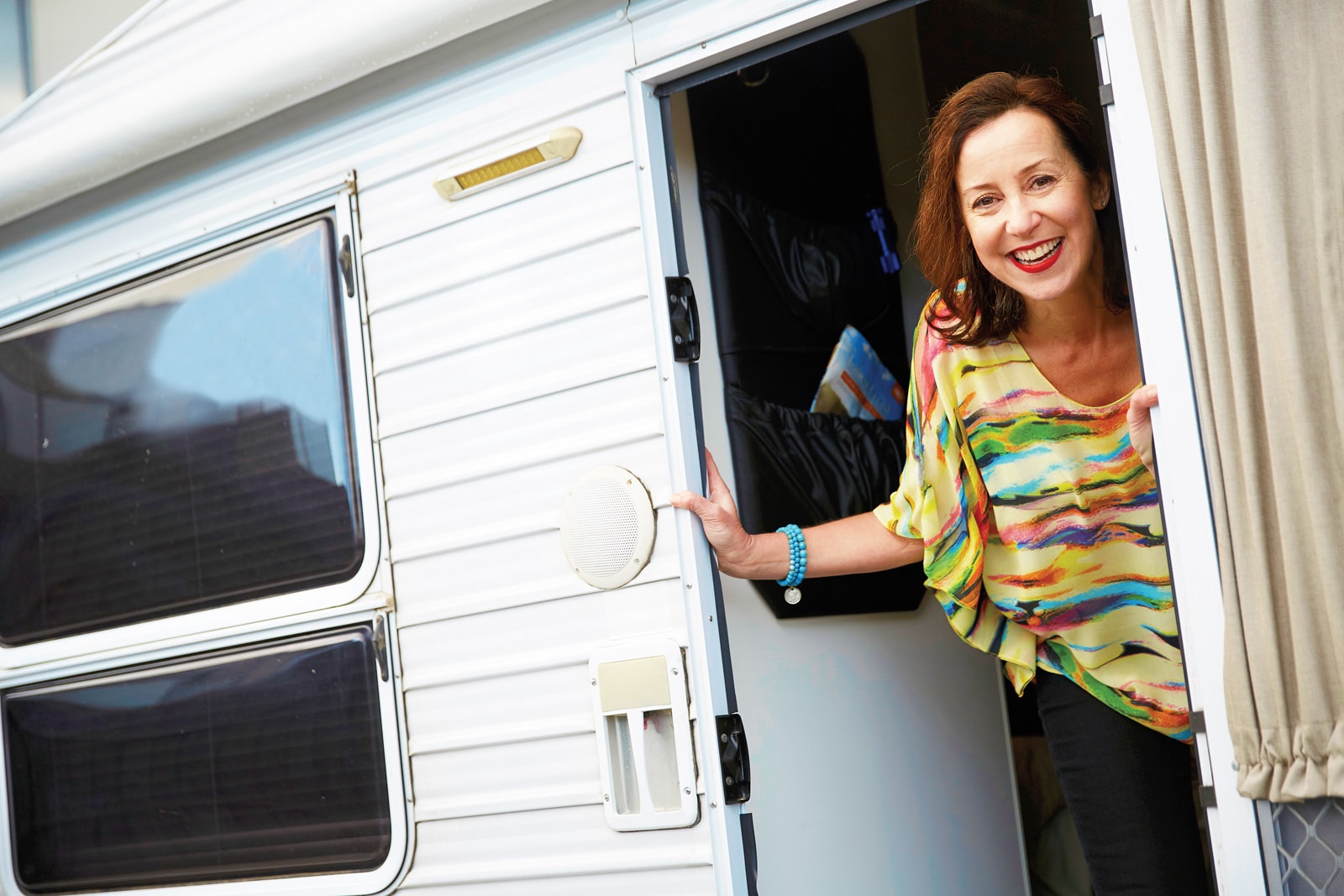 LR WEB LAT25 Lifestyle RV Caravan Female 01 676 OPT V1 - Why You’ll Love a Lifestyle Community in Hervey Bay QLD